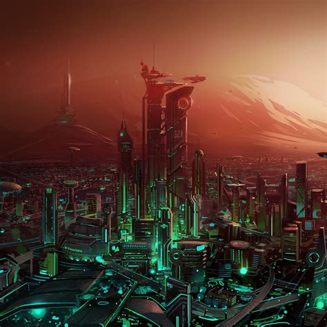 cidade futurista